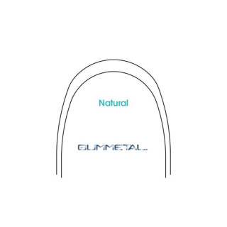 Łuki Gummetal Natural (5 sztuk)