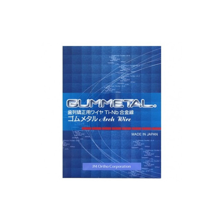 Łuki Gummetal Natural (5 sztuk)