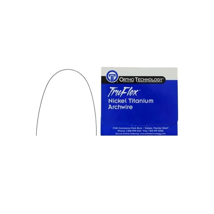Łuki TruFlex™ Termalne NiTi o uniwersalnym kształcie (10 sztuk)